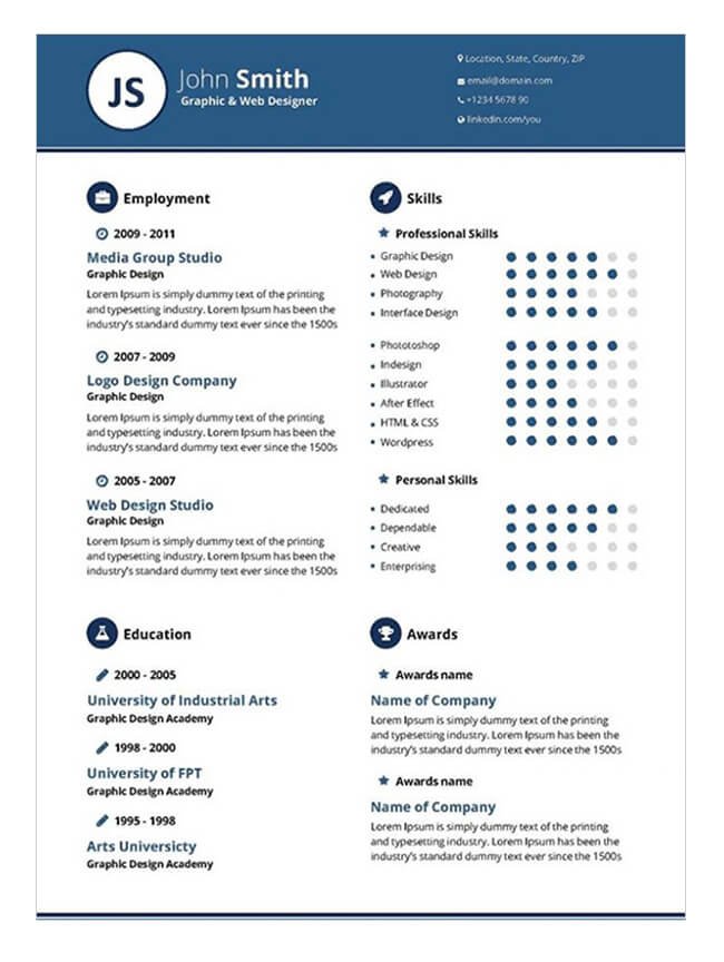 UK CV Experts Craft Your Perfect - Resume Tempate 3