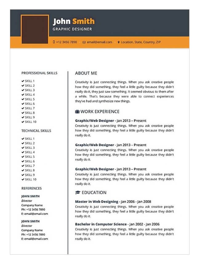 Resume Template