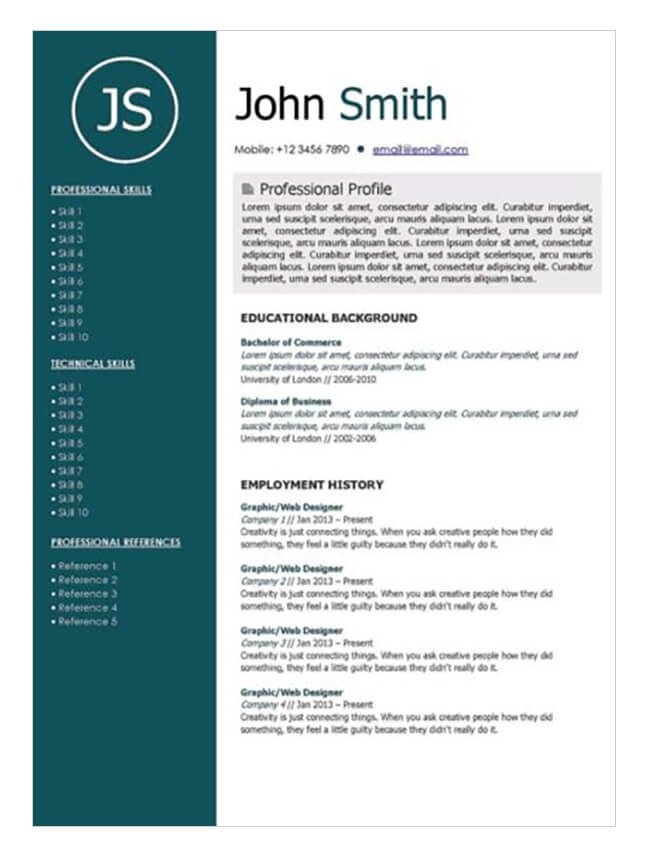 Resume Template